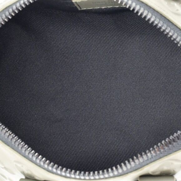 Louis Vuitton Keepall Bandouliere Bag Monogram Seal Leather XS Green - Picture 5 of 7